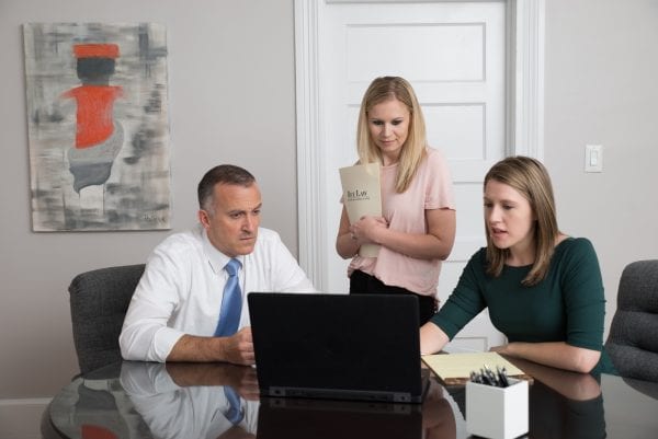 Law Firm Staff Working - Greensboro Personal Injury Law Firm